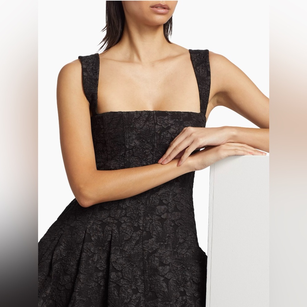Simkhai Jovie Floral Jacquard Mini Dress - Picture 6 of 13